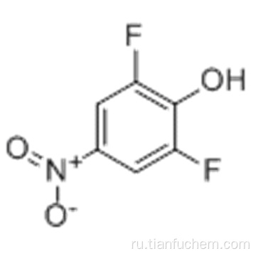 Фенол, 2,6-дифтор-4-нитро CAS 658-07-1